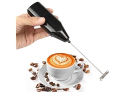 Batedor De Leite Portátil A Bateria, Mini Café Elétrico Silencioso Para Cappuccino, Frappé, Matcha E Chocolate A167