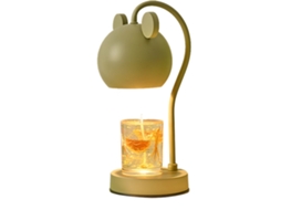 Lâmpada Aquecedora de Velas Perfumada Ajustável Dimmable de Ferro Moderna Cute com Plugue Eu Mocha