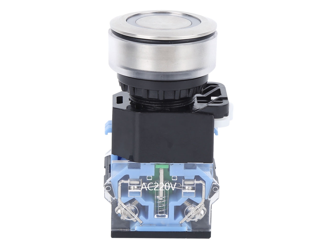 Interruptor De Botão De Empurro Gq38 Sunflare (ac220v Sem Luz)