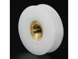 Conjunto De Roldanas Reposição Para Porta Box, Com 22 Mm Diâmetro E Ra