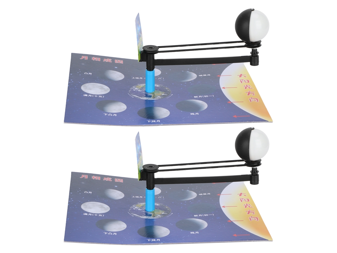 Kit de experimentos DIY para crianças: modelo de fases da lua, brinquedo educativo científico | S/MARCA