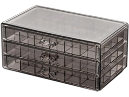 Caixa Transparente Para Fraldas, Ideal Para Guardar Brincos E Acessórios. Organizador De Joias.