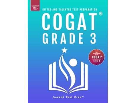 Livro Cogat Grade 3 Test Prep De Savant Test Prep (inglês)