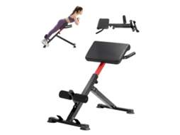 Conjunto De Máquina De Treino Roman Chair E Hiperextensão Faltáveis Até 113kg Tekmaquinas