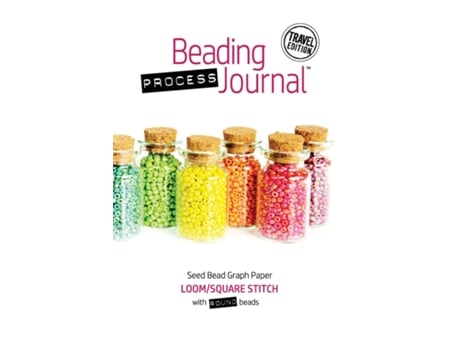 Livro Beading Process Journal Travel Edition Loom/square Stitch For Round Beads De Cheri Taliaferro (inglês)