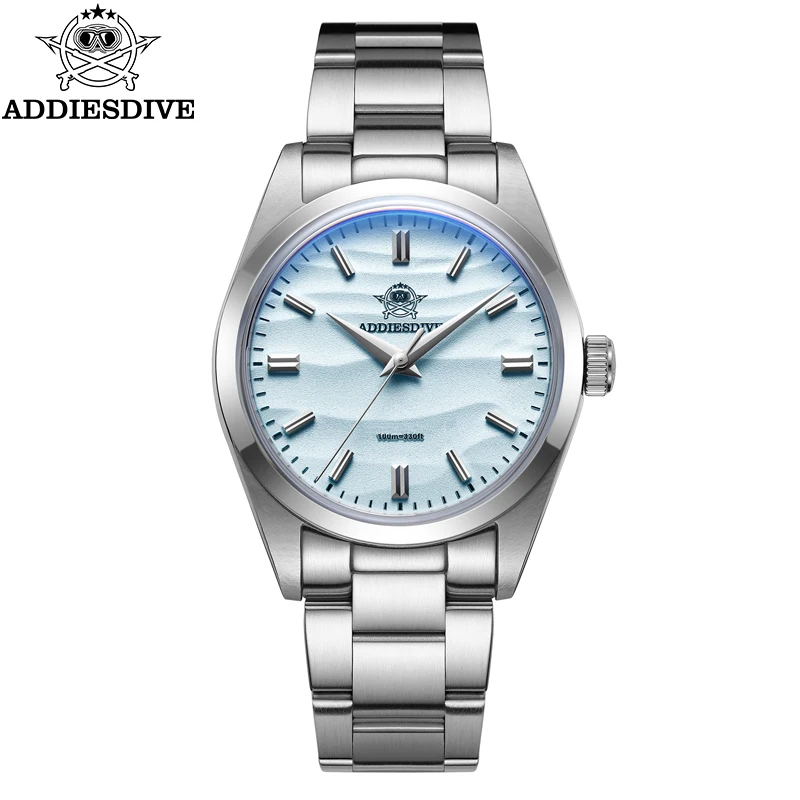 (azul) Relógio Feminino De Luxo Para Negócios, 36 Mm, Quartzo, Resistente À Água Até 100 M