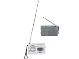 Rádio Portátil Am/fm Multifuncional, De Bolso, Operado Por Bateria, Ideal Para Presentear. Olysi Shop