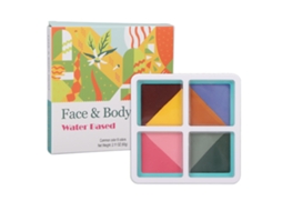 Tinta Facial E Corporal Fosca Fosco Para Crianças, Ideal Para Palco Ou Festa, Cor Roxo Fosco