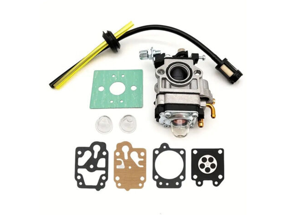 Brushcutter Carburetor 3800 5200 4500 5800 45cc 5200 58cc Carburetor Kit With Gasket, Hose, Spark Plug And Fuel Filter