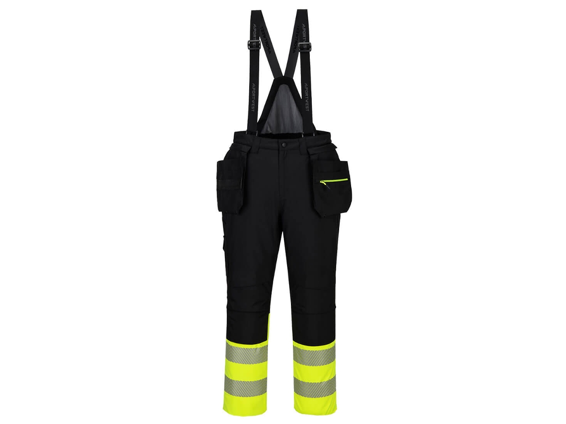 Peto De Inverno Alta Visibilidade Dx4 | Trabalho Frio Amarillo/negro / 4xl