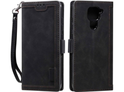 Capa Xiaomi Redmi Note 9 HONGWE. Livro Preto