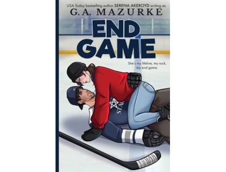 Livro End Game Illustrated Hockey Romance de G A Mazurke e Serena Akeroyd (Inglês)