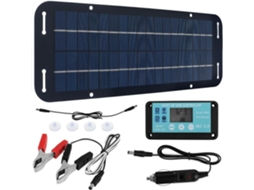 Kit de painel solar SFUSHOS 20W 12V, carregador, USB, bateria