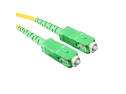 Cabo De Fibra Óptica Optisk De 10 Metros, Simplex, Monomodo, Sc/apc Sc/apc G652d Aquaforge