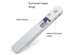 Lurelia Fita Led Com Sensor De Movimento Pir, 15 Peças, 5 V, 60 Led/m, Branco Quente, Para Armários E Escadas