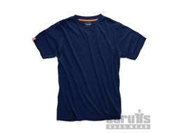 SCRUFFS T55489 Camiseta Manga Corta Eco Worker Azul