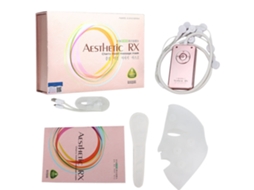 Máscara Facial Elétrica Vibração Massagem Rejuvenescimento Pele