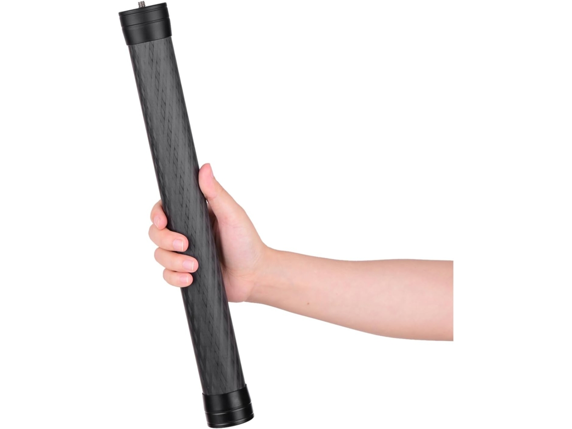 Haste Extensora Estabilizadora De Fibra Carbono, Bastão Universal Para Fotografia Portátil Com Rosca De 1 4e Orifício