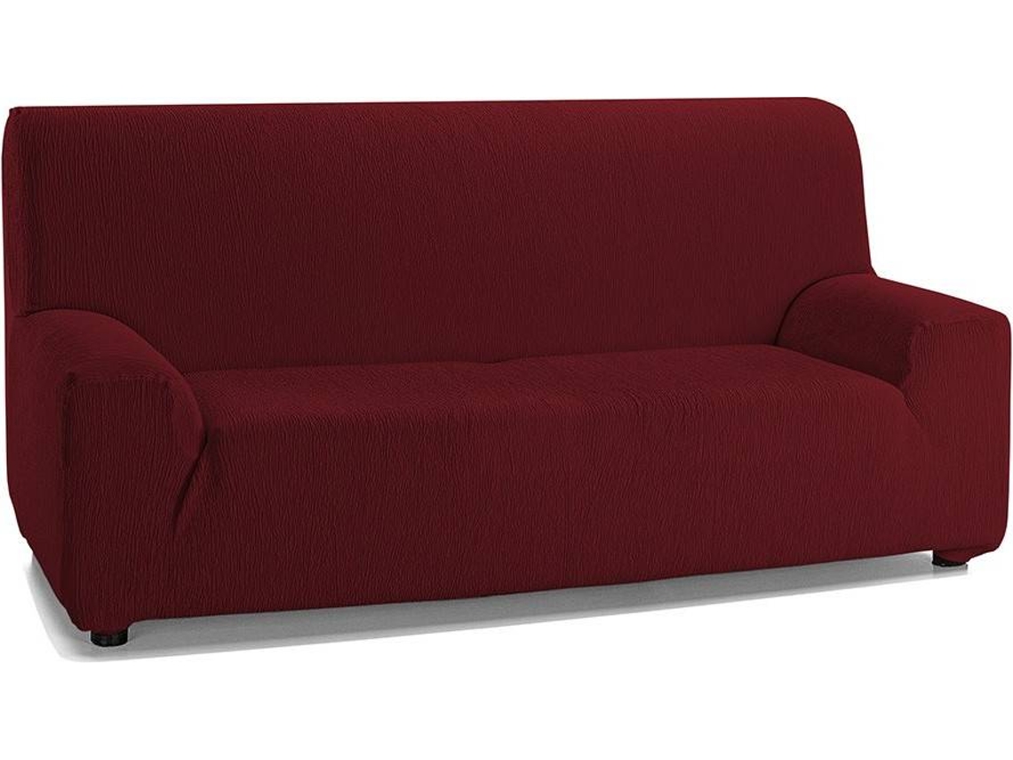 Capa de Sofá TODOPARAMICASA Emilia Bordeaux (3 Lugares - 220 cm)