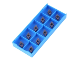 10pcs Pontas De Carbeto Cnc Inserts Lâmina Cutter Ferramenta De Torneamento Com Caixa