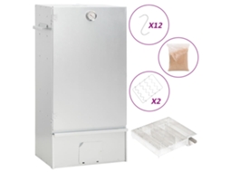 Vidaxl Defumador P/ Churrasqueira C/ Gerador Fumo Frio Aço Galvanizado