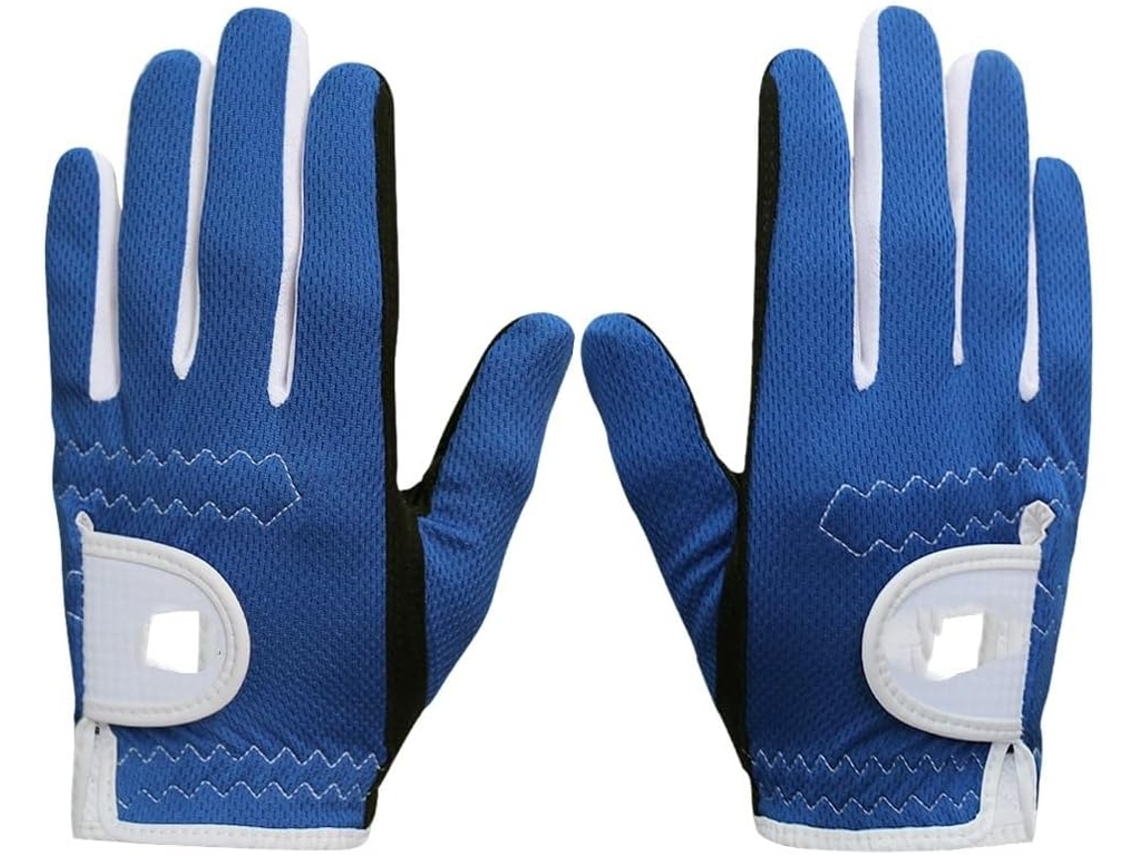Luvas de Golfe, 1 Par de Luvas de Golfe para Crianças, Júnior, Mão Esquerda, Mão Direita, Aderência para Chuva