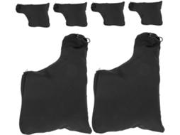 Conjunto De 6 Sacos Pretos Para Coleta De Pó Para Cortadores De Esquadria, Plainas E