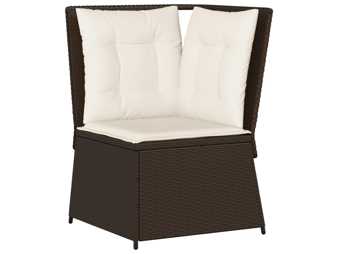 Garden Sofa, Garden Sofas Vidaxl Marrom Rattan / Vime (n/a)