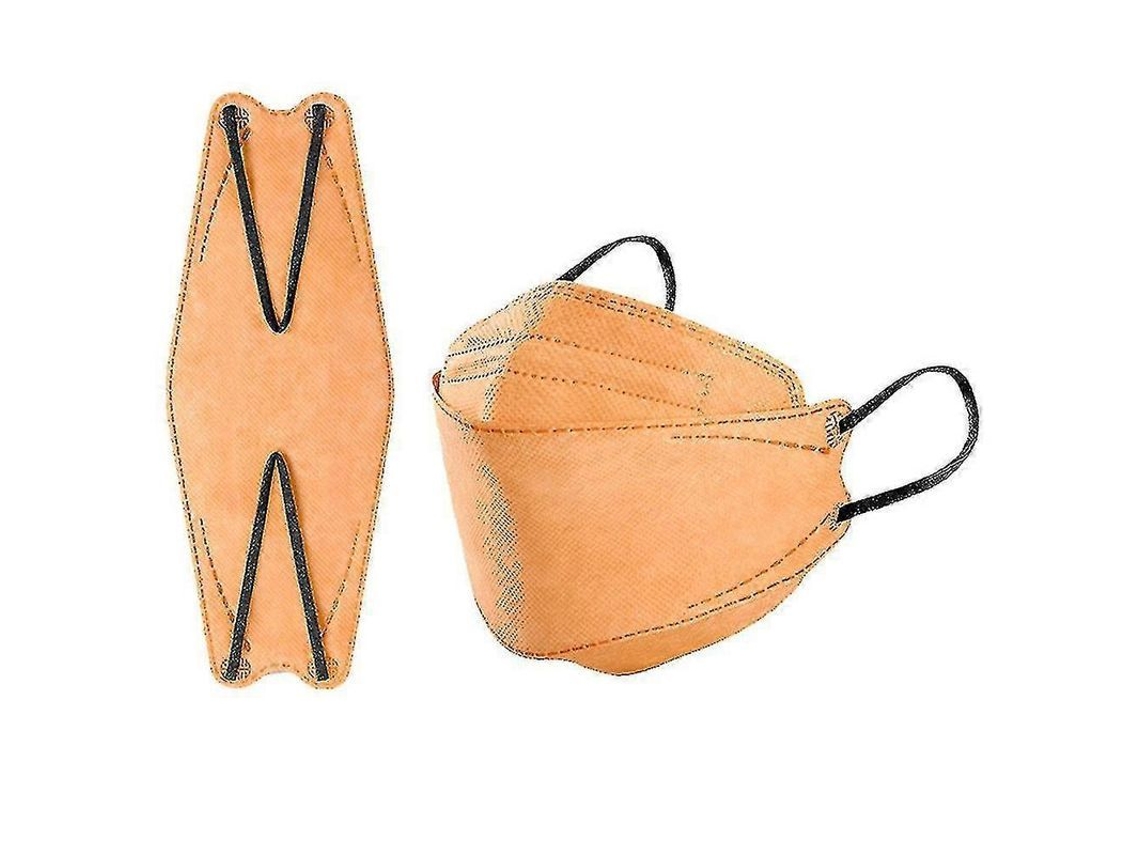 50pcs Máscaras Faciais Kn95 Ffp2 Kf94 Adulto 4 Camadas Proteção Morandi Peixe