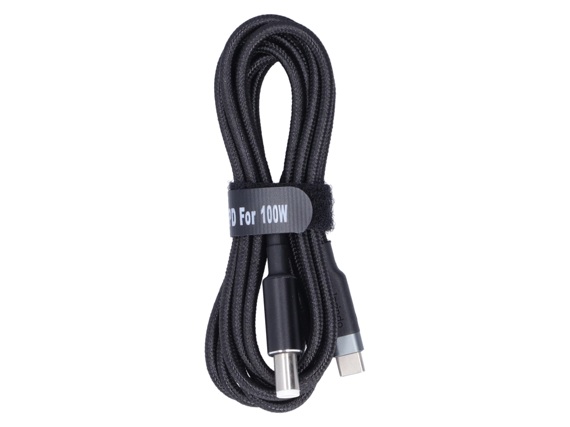 Cabo Usb-c Para Dc Macho-macho 7.4x5.0mm, 100w Pd, Carregamento E Extensão.