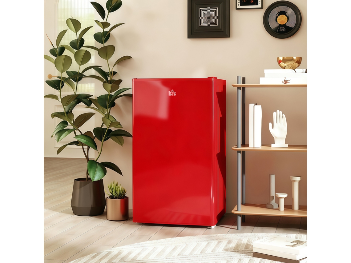 Geladeira Piccolo 91l Monoporta Reversível Com Freezer E Temperatura Regulável, Vermelha
