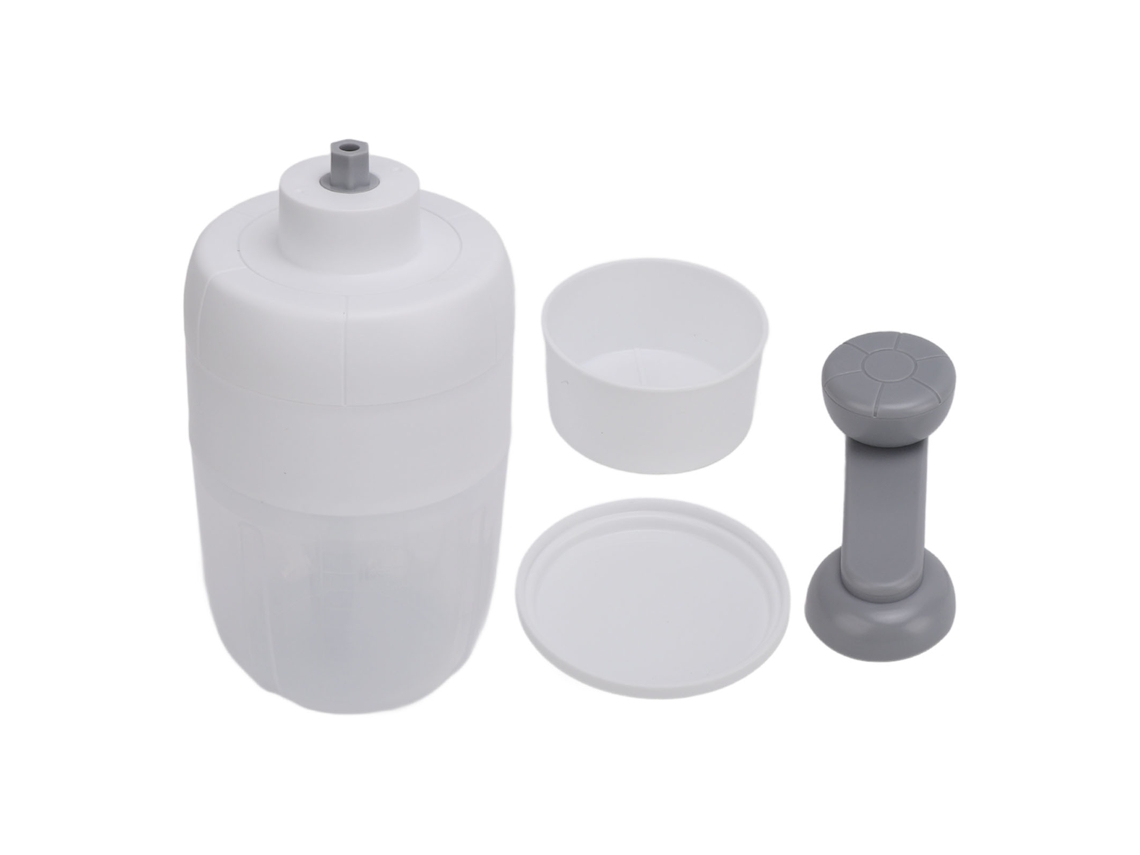 Laxiscreed Raspador De Gelo Manual Compacto Para Triturar E Ralar Gelo Com Manivela