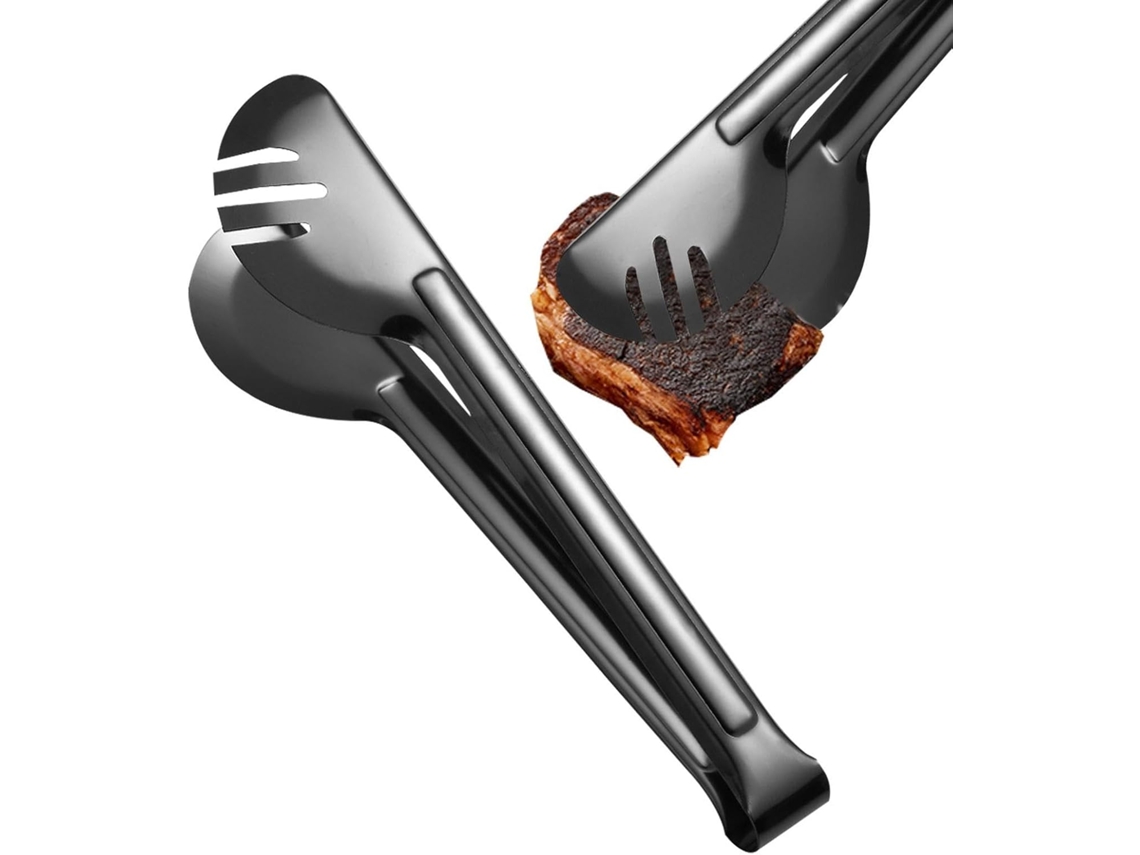 Pinças De Aço Inoxidável, Pinças De Metal Para Cozinhar, Pinças Anti Queimaduras Para Churrasco, Tesouras Reutilizáveis