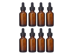 Frasco de Perfume de Vidro 8Pcs para Óleo ALLINLESS