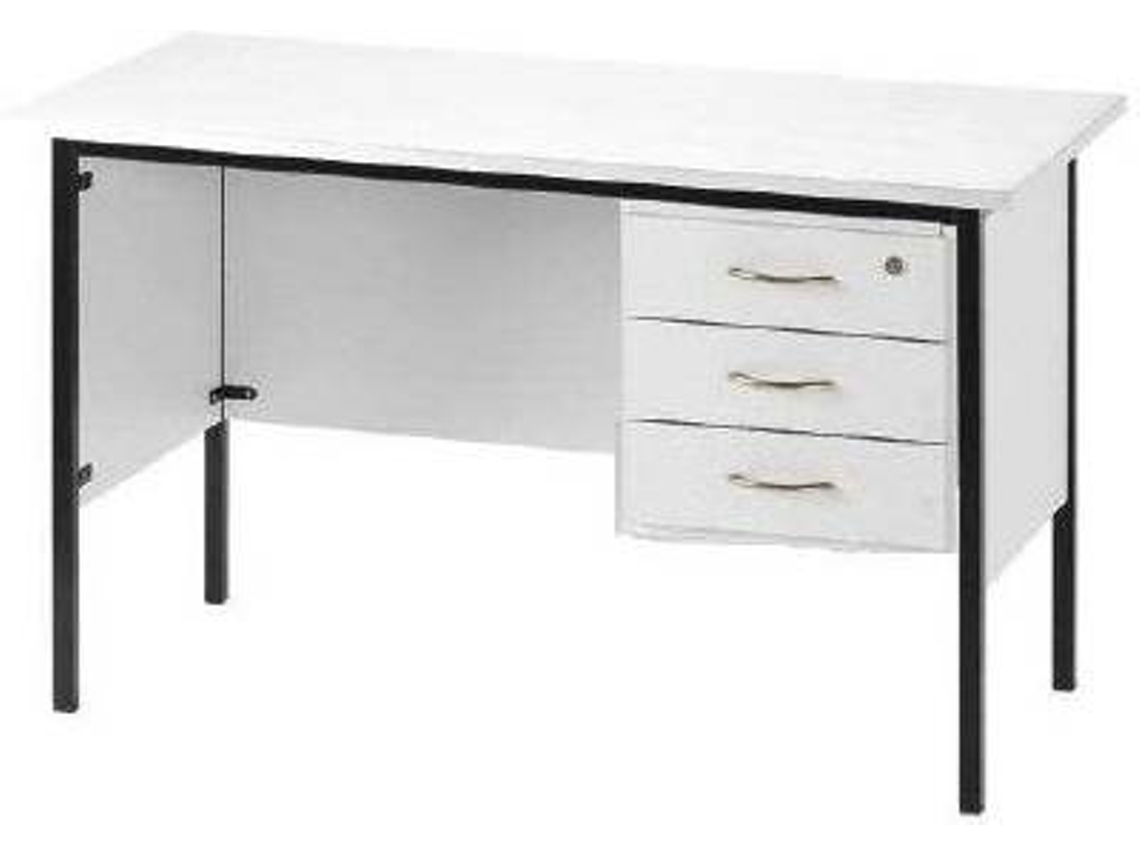 Secretária de Professor RIVA (Branco - 120x60x75cm)