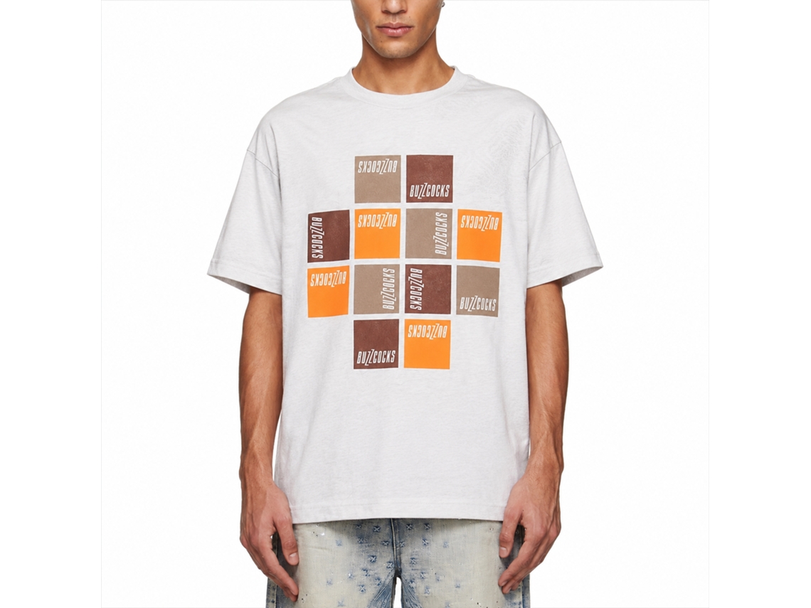 Buzzcocks Squares T-shirt Unisex Adults Size:xxl