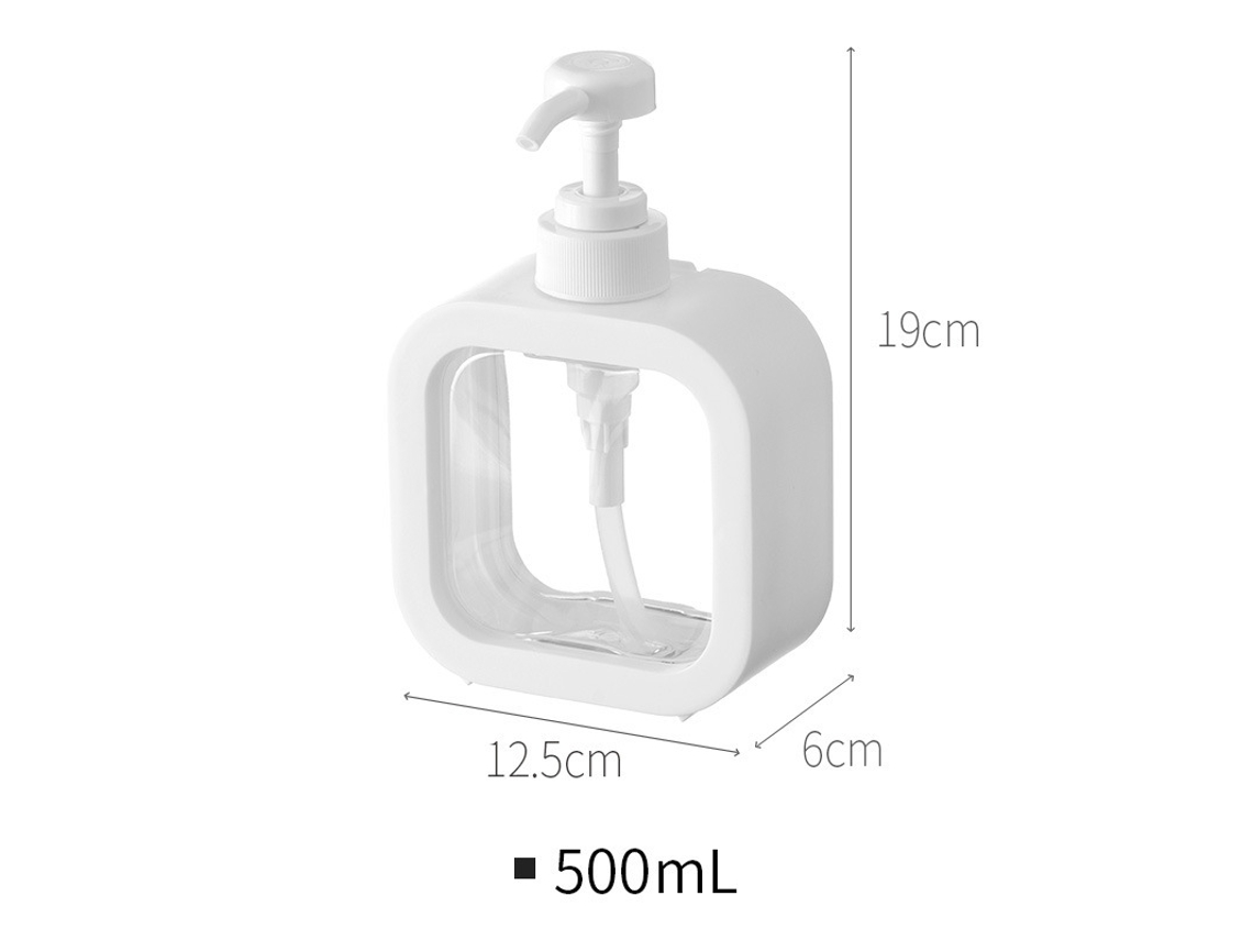 Dispensador de Sabão Líquido 500ml ZYBLSSBB