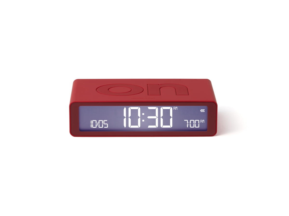 Despertador LEXON FLIP Classic (Vermelho) 