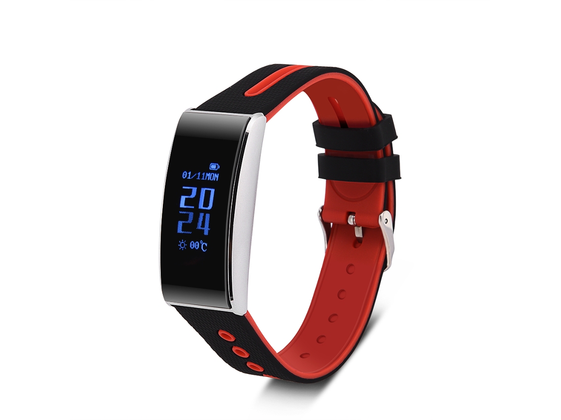 Pulseira Inteligente Com Monitor Cardíaco E Controle De Atividade Física