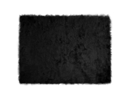 Conjunto 1 Tapete Vidaxl Preto Poliéster (160 X 230 Cm)