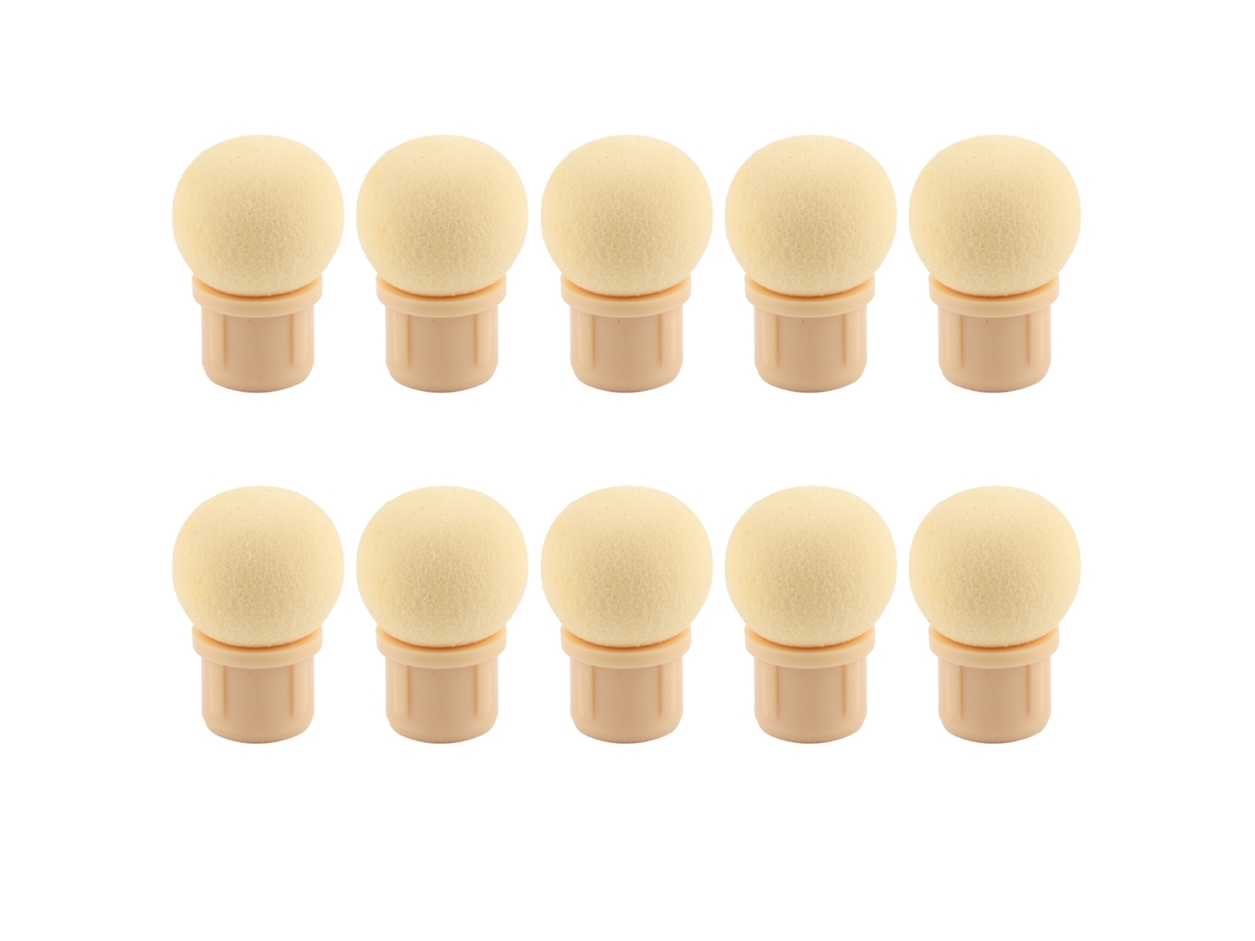 Cabeça De Esponja De Manicure Para Nail Art, Ferramenta De Pintura De Esmalte De Troca Gradual Com Pontas De Esponja Macias Substituíveis, Cabeça De E