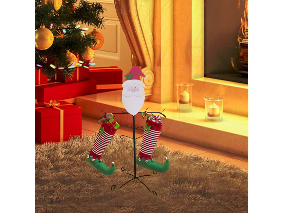 Decorações de Natal Rack de Meias de Natal