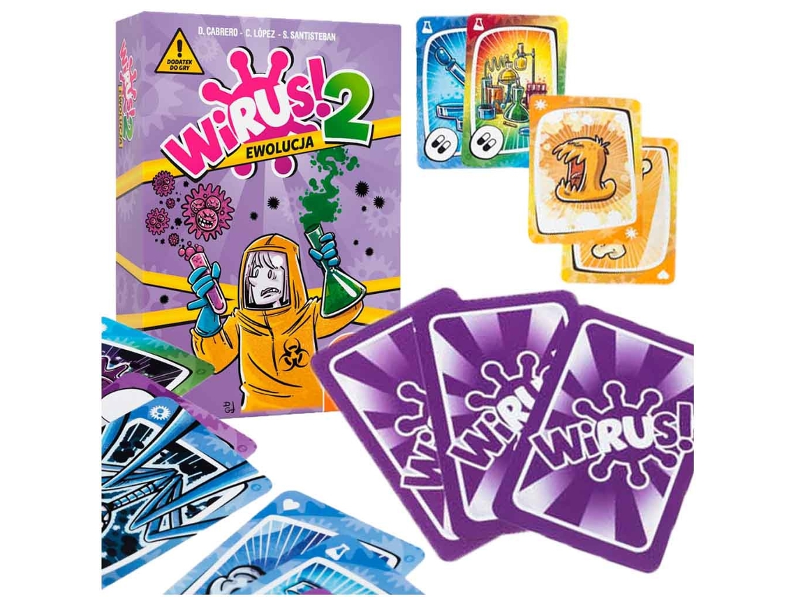 Muduko Card Game Virus!2 Evolution Jogo De Festa Complementar 8 Pricenet