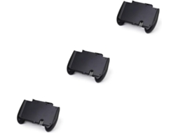 Conjunto De 3 Peças De Suporte Ergonômico Para Controle (l1/xl) Preto Com Pegada Confortável