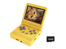 Console De Jogos Retrô V90, 16 Gb, Tela Ips De 3,0 Polegadas, Player De Jogos Portátil De Código Aberto, Mini Player De Jogos Portátil Ly Ebike