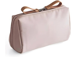 Nécessaire Portátil - Bolsa De Cosméticos E Artigos De Higiene Pessoal Com Fecho (cáqui)