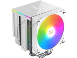 Ventilador Cpu Xigmatek Ak6 Dual Digital Arctic Amd Am5/am4 Ventilador 2x 120 Mm Argb Branco