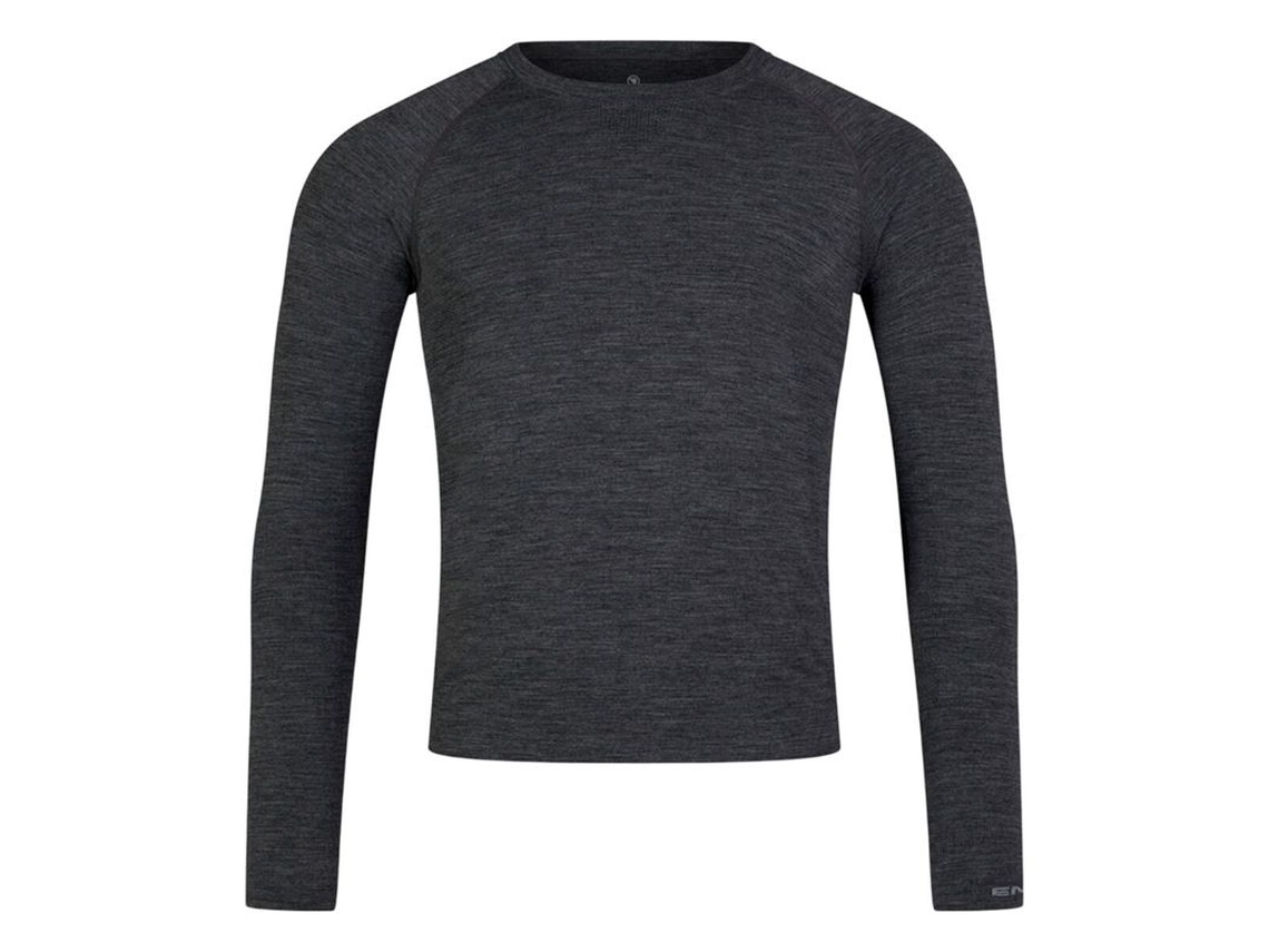 Camisa de ciclismo Endura Baabaa Pro Baselayer Cinzento Escuro Tamanho M/L VETONEK