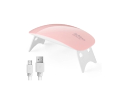 Lâmpada Uv/led Mini De 12 W, Lâmpada Para Esmalte Em Gel/gelblandning Branca