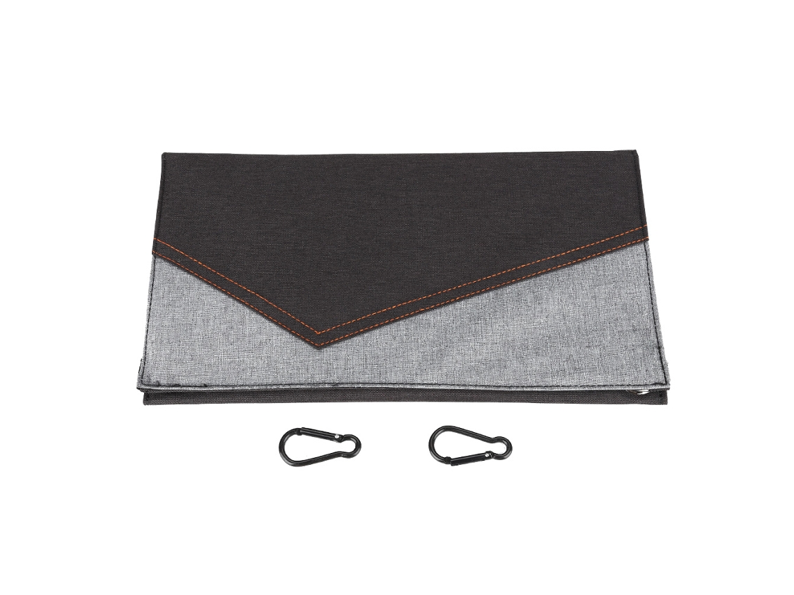 Bolsa Plegable de Energía Solar EOOCOO (carga Usb Dual, Portátil)